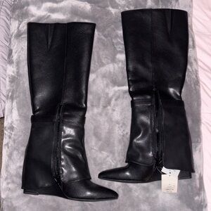 Foldover Boots - NWT